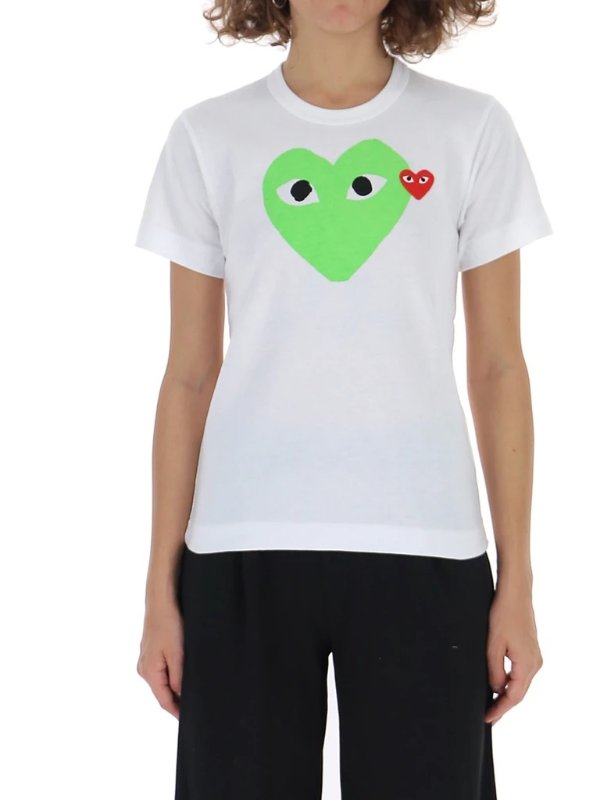 Double Heart 绿心T恤