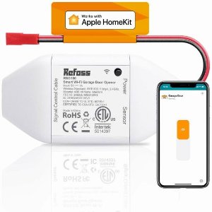 史低价：Refoss Apple HomeKit Wi-Fi 智能车库开门器 支持手机遥控