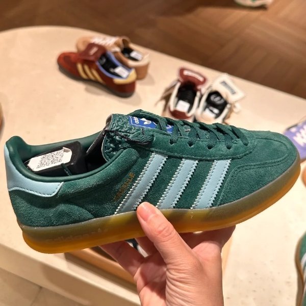 adidas Samba 墨绿色