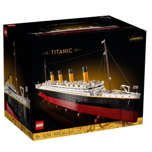 新品预告：乐高正式发布 10294泰坦尼克号, 史上超大尺寸套装