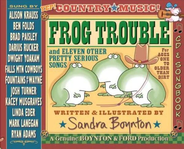 蛙蛙烦恼之歌- 儿童CD+音乐书
