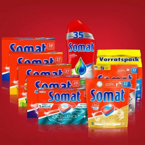 Somat 厨房清洁用品专场热卖 收洗碗球、抛光剂、洗洁精等