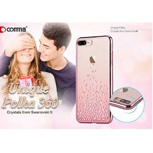 Comma iPhone 7 施华洛世奇元素水晶手机壳