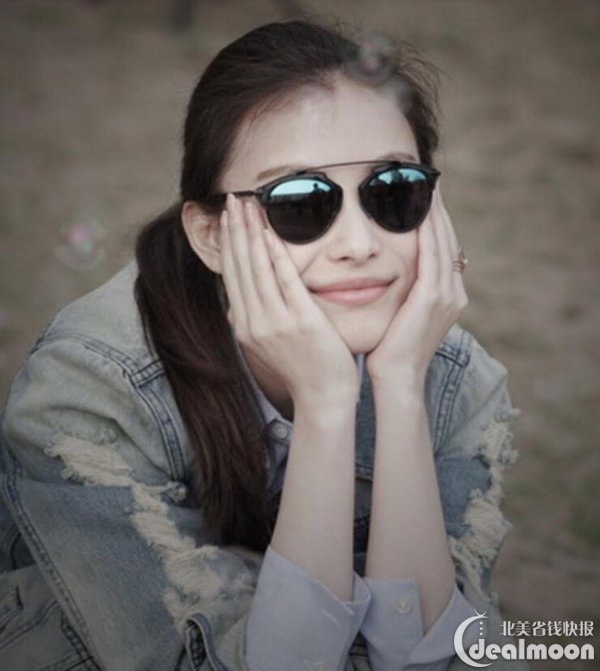 dior soreal系列 黑银两色  angelababy 倪妮同款这款女式墨镜,由不