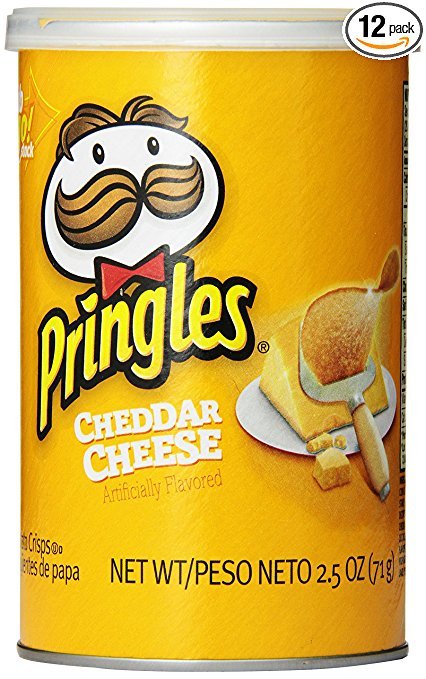 Pringles Cheddar Cheese Grab And Go Pack 2 5 Ounce Pack Of 12 7 48