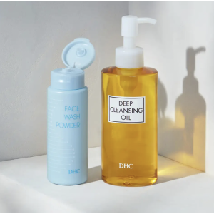DHC 橄榄卸妆油+洁颜粉套装 洁面标杆 经典口碑产品