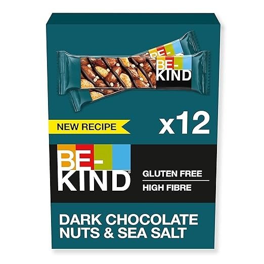 BE-KIND 能量棒 海盐坚果黑巧克力 12支