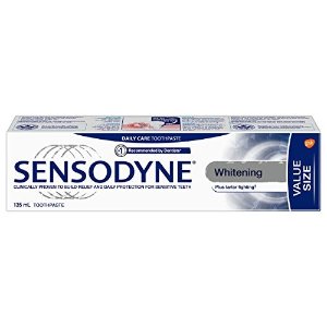 需通过SS结账Sensodyne 美白抗过敏牙膏 135ml