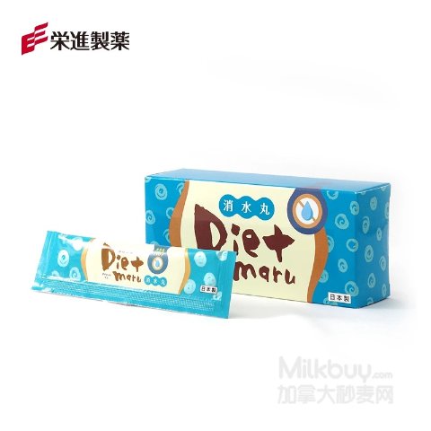 【2盒装】日本荣进制药 消水丸 Diet Maru 薏米酵素原液饮料 10袋装x2