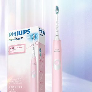 Philips HX9361/62 钻石电动牙刷 女神粉配色 高效清洁护齿