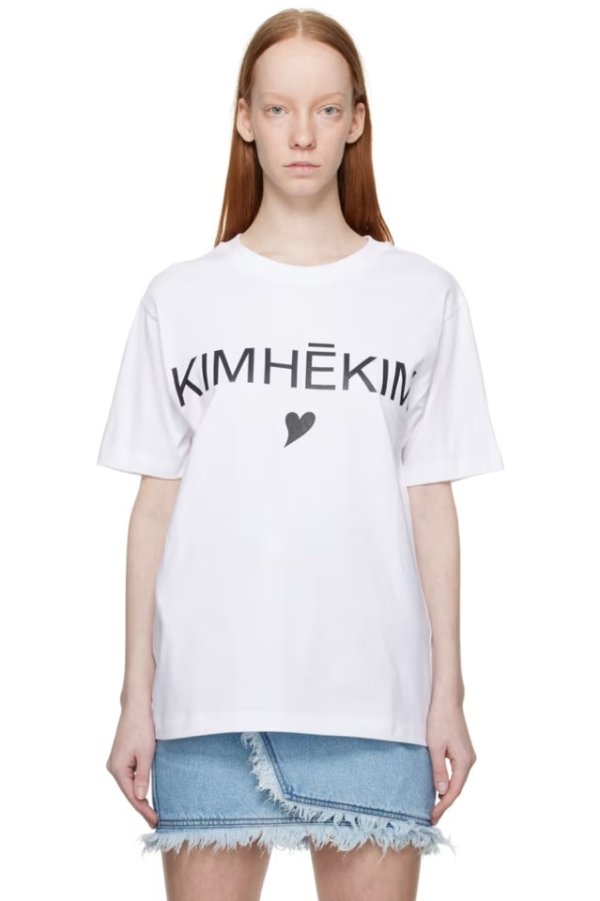 KIMHĒKIM Heart T 恤