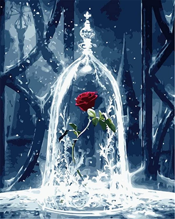 雪夜玫瑰