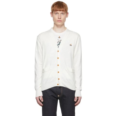 White Organic 针织开衫