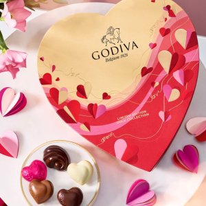 Godiva歌帝梵 春日浪漫 $16收8颗金装红丝绒巧克力