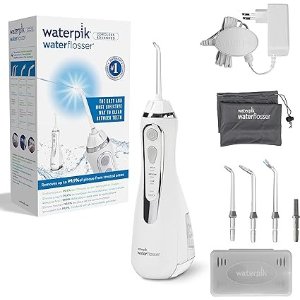 Waterpik消除高达 99.9% 的牙菌斑水牙线