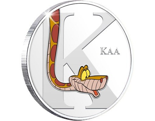 字母K纪念币