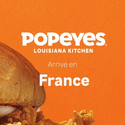 已经正式开业+快来打卡吧！Popeyes 入驻巴黎北站！火爆全球的炸鸡 和麦辣鸡腿堡一个味！