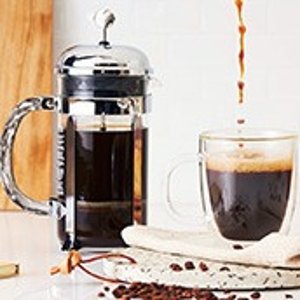 丹麦伯登Bodum闪购低至4.3折 法式压壶还有双层咖啡杯可以收