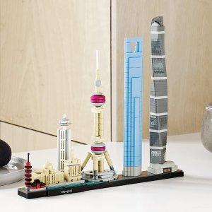 LEGO21039 建筑系列 上海天际线 597pcs 首款中国城市题材