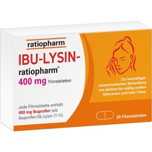 IBU-LYSIN-ratiopharm® 400 mg 布洛芬