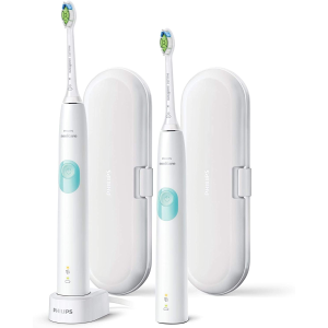 Philips Sonicare 4300电动牙刷 7倍清除牙垢 牙齿更健康