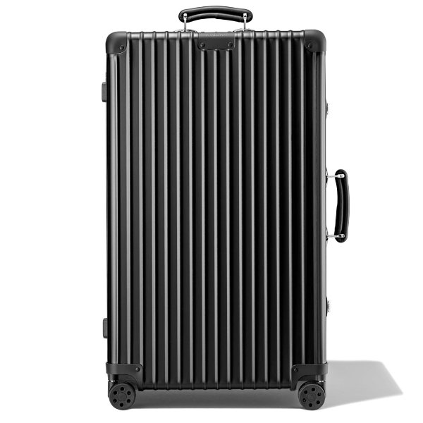 Classic Trunk 大号铝镁合金行李箱 | 黑色 | 日默瓦