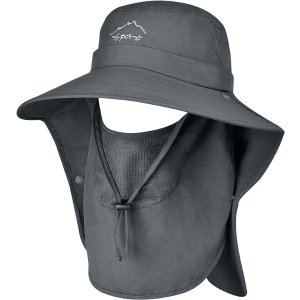 🥬白菜价🥬：toptry 宽帽檐全方位遮挡 防风防晒渔夫帽