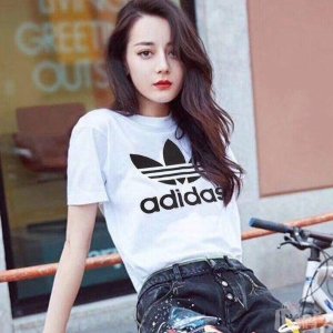 Adidas 三叶草彩色logo T恤特卖 女生码白菜价速抢