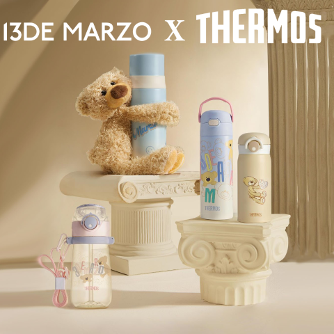 13DE MARZO x 膳魔师联名限定杯首发🧸为可爱买单钱包真的要捂不住了❣️