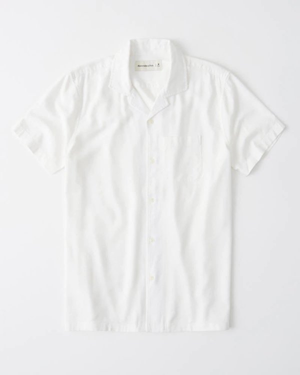 纯白衬衫