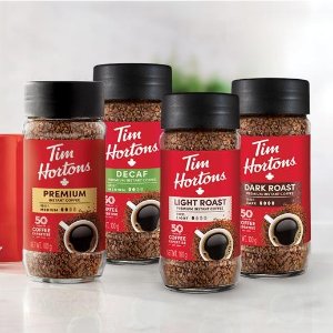 Tim Hortons 速溶咖啡 100%阿拉卡比咖啡豆