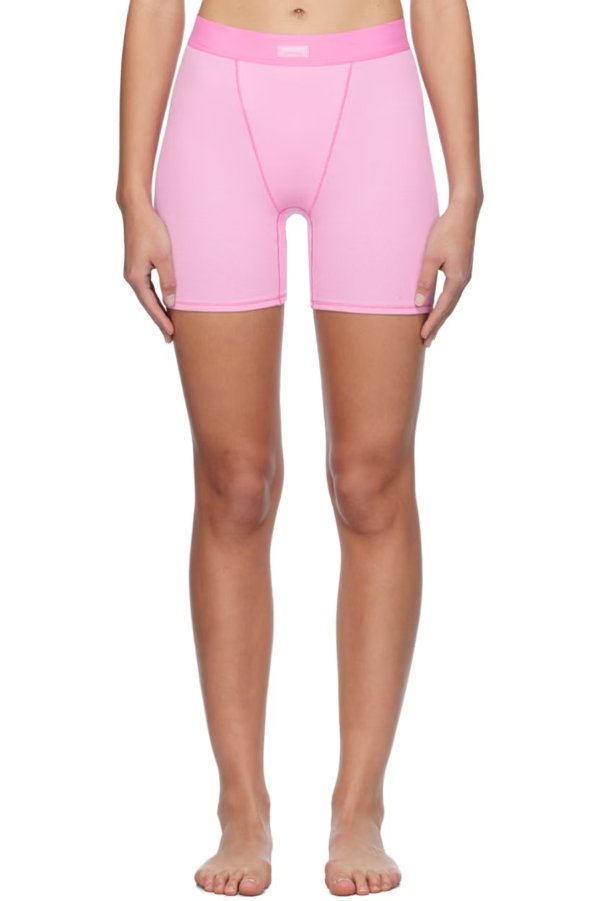 Skims 粉色 塑形裤