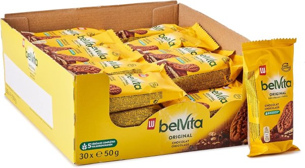 Belvita巧克力早餐饼 30 X(50 g)