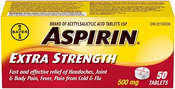 阿司匹林 强效版 500 mg 