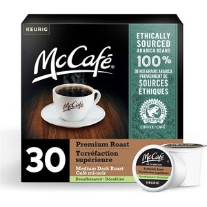 McDonald's2箱/$37.99无咖啡因黑咖啡胶囊30个