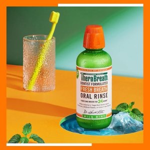 温和款 Shopper$13.49TheraBreath 薄荷漱口水473ml