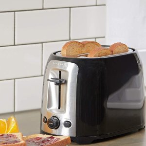 Black+Decker 加宽烤面包机 快手营养早餐轻松做
