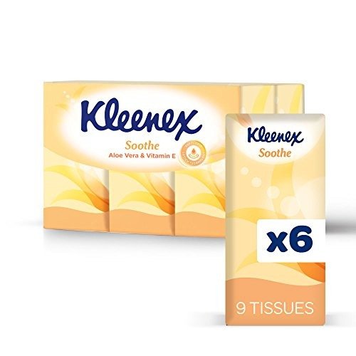 KLEENEX 含芦荟和维生素E的面巾纸, Pack of 54