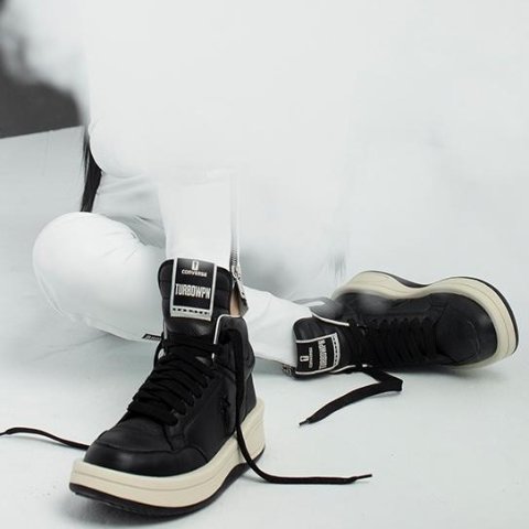 上新：Rick Owens Drkshdw x Converse 全新限量合作鞋款定价$250 男女同款