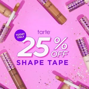 限今天：Tarte 精选Shape Tape商品热卖 收爆款遮瑕