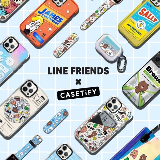 LINE FRIENDS x CASETiFY 苹果配件LINE FRIENDS x CASETiFY 苹果配件