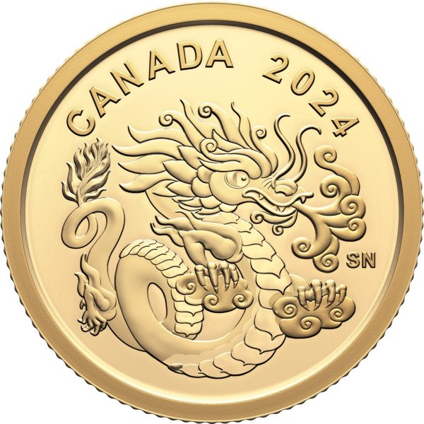 $8纯金币 - 灵龙 (2024)