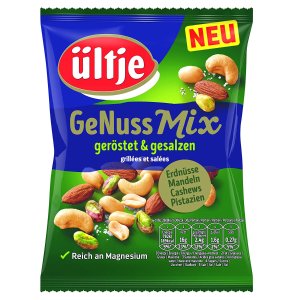 ültje GeNuss Mix 混合型有盐烘焙坚果150克x3包