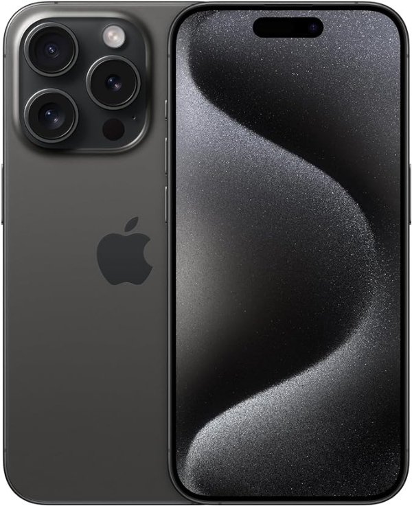 iPhone 15 Pro (1 TB) - 黑色钛金属