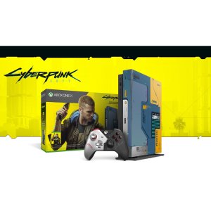 预购：Xbox One X Cyberpunk 2077 1TB 限量版