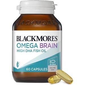 Blackmores补脑增强记忆力深海鱼肝油 (60 Capsules)