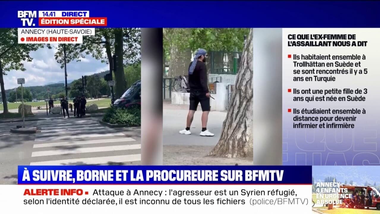 突发！法国安纳西发生持刀伤人事件！6人被捅伤，其中有4名儿童！