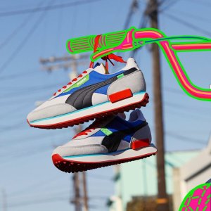 PUMA RIDER系列撞色休闲鞋 未来感配色 彰显街头属性