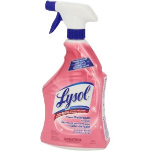 Lysol 浴室清洁泡沫喷雾剂 消毒浴室消灭99.99%细菌
