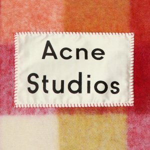 Acne Studios 11.11好价延长 LOGO围巾、囧脸卫衣T恤